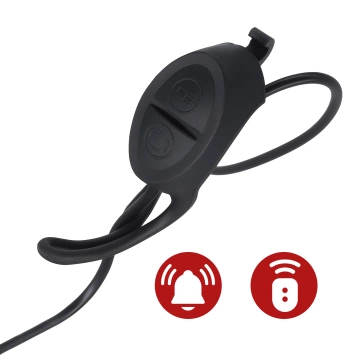 Světlo na kolo Přední LED světlo na kolo Osvětlení na kolo Vodotěsné IPX5 Alogy P12 Bike Light Black