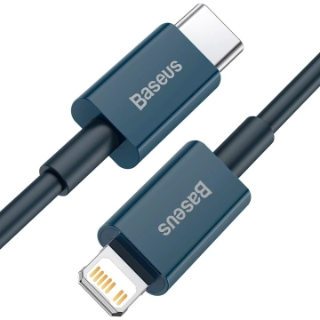 Kábel USB-C do Lightning Baseus Superior Series, 20W, PD, 2m (niebieski)
