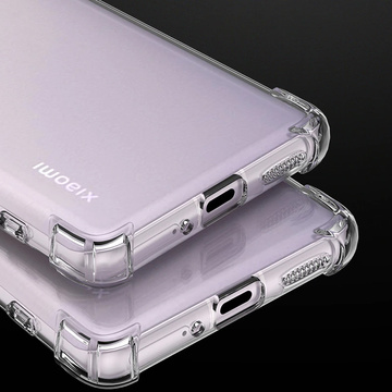 Силіконовий броньований чохол ShockProof Alogy для Xiaomi 12 5G Прозорий