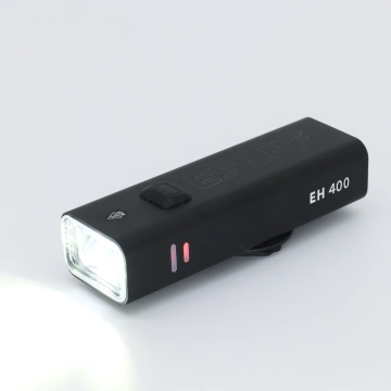 Predné LED svetlo na bicykel EH 400, nastaviteľné 400 LM, 2000 mAh, vodotesné, čierne