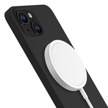 Etui do Apple iPhone 14 Plus - 3mk Hardy Silicone MagCase Graphite