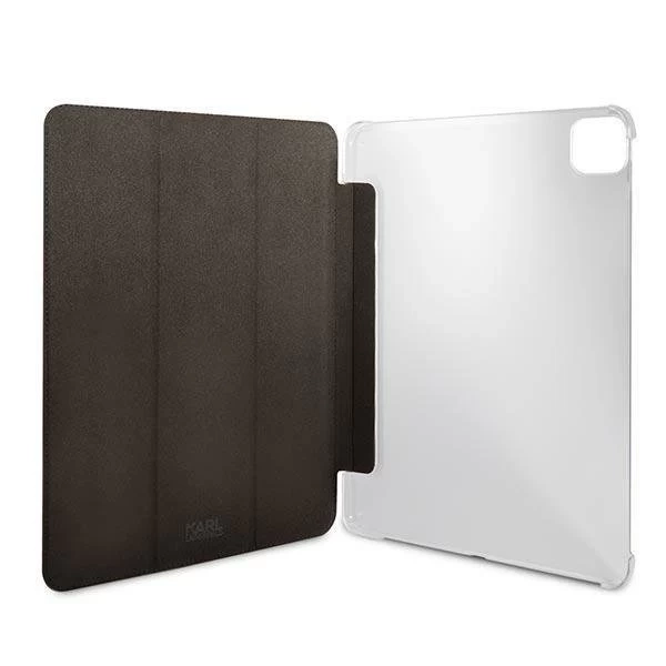 Karl Lagerfeld KLFC12OKCK iPad 12,9" Pro 2021 přebal knihy černý/černý Saffiano Karl
