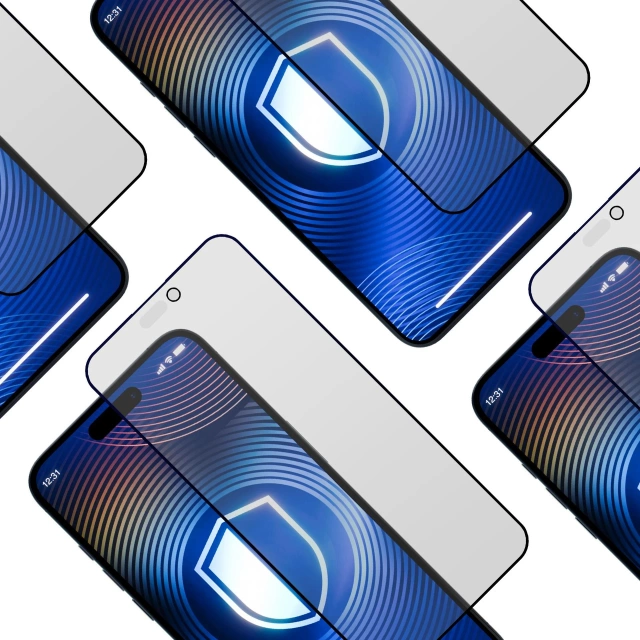 Matné tvrdené sklo pre Apple iPhone 14 Pro - 3mk tvrdé sklo Matt Max Privacy