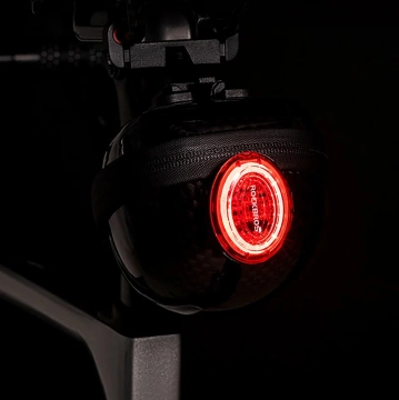 Torba Podsiodłowa Rockbros Hard Shell Kompaktowa 0,4L Czarna 