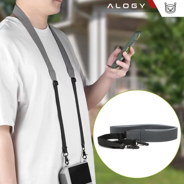 Alogy Neck Strap Hand Arm for DJI Mini Pro Air Drone Controller Gray