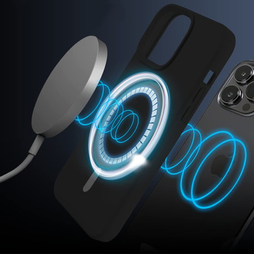 Чохол MagSafe Ultra Slim Mag Alogy для Apple iPhone 13 Pro Qi Chargers Black Wireless Charger