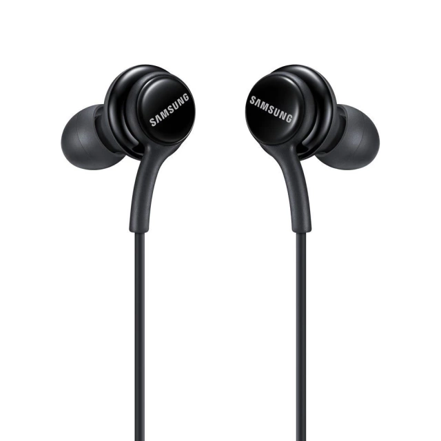 Slúchadlá do uší Samsung 3,5 mm mini jack s diaľkovým ovládaním a mikrofónom v čiernej farbe (EO-IA500BBEGWW)