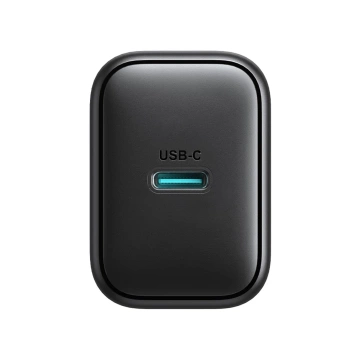 Sieťová nabíjačka Joyroom USB-C 25 W SFC / PPS / PD - Čierny kábel USB-C / USB-C 1 m
