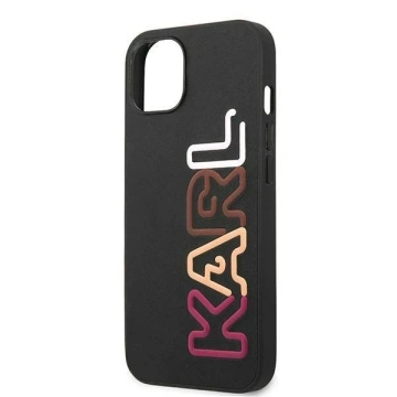 Ochranné pouzdro na telefon Karl Lagerfeld KLHCP13SPCOBK pro Apple iPhone 13 Mini 5,4" černo/černé pevné pouzdro Multipink Značka