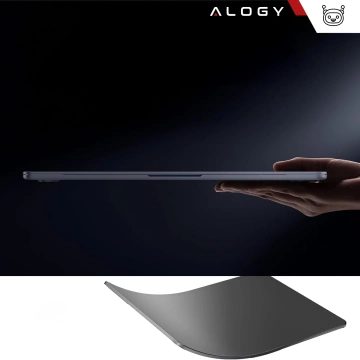 Чохол для Apple Macbook Air 13 13.3" - 2018-2021 (M1 A2337/A2179/A1932) Alogy AirGuard™ Flexible Case матово-чорний