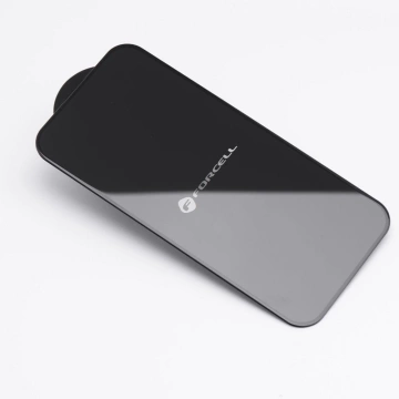 Загартоване скло для iPhone 15 Plus Forcell Ultra Clear Glass чорне 9H
