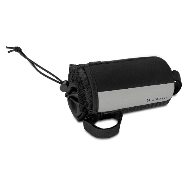 Wozinsky termiczna torba na bidon na rower lub hulajnogę 1 l czarna (WBB29BK)