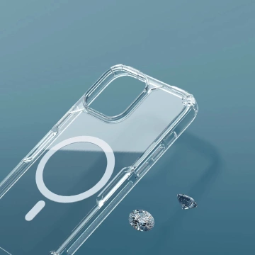 Броньований чохол Nillkin Nature Pro з MagSafe для iPhone 15 - білий