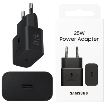 Оригінальний зарядний пристрій Samsung EP-T2510NBE Fast Charging PowerDelivery PD 25W Black