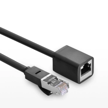 UGREEN Ethernet extension cable RJ45 Cat 6 FTP 1000 Mbps 2 m black (NW112 11281)