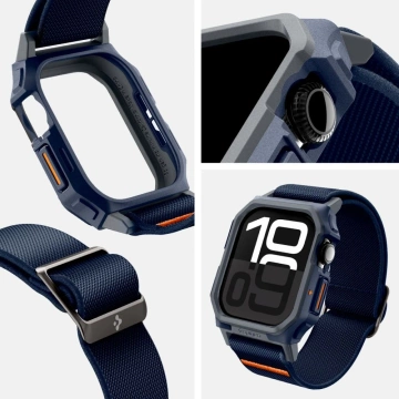 Ремінець для APPLE WATCH 10 (46 мм) темно-синій SPIGEN LITE FIT PRO