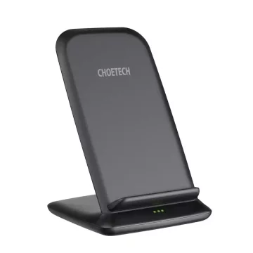 Choetech Qi 15W bezdrátová nabíječka pro sluchátka černá (T555-F)