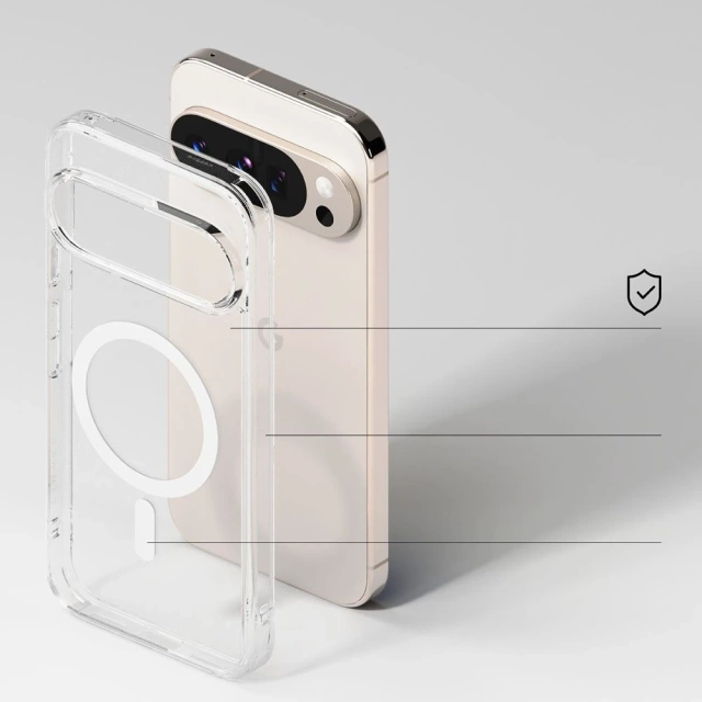 Etui Ochronne do Google Pixel 10 Pro XL Ringke Fusion Magnetic Clear