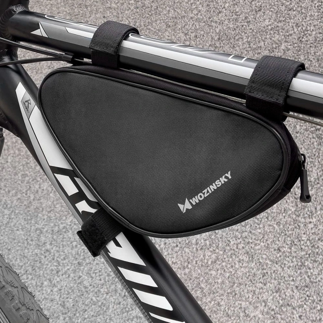 Wozinsky Fahrradrahmentasche 1,5 l schwarz (WBB11BK)