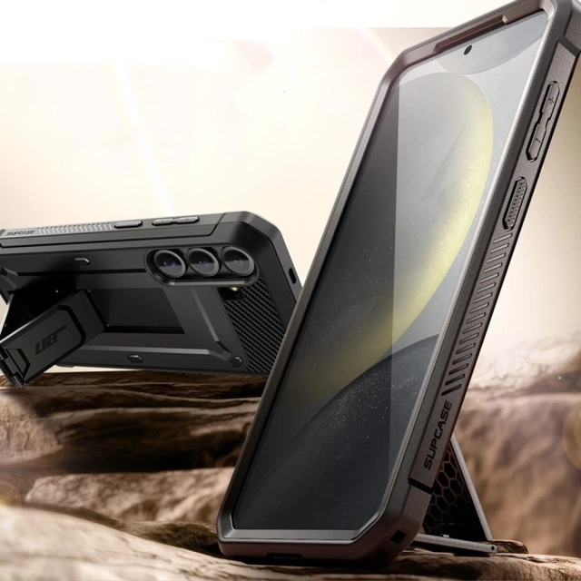 Чохол для Samsung Galaxy S25 Plus, комплект з 2 шт., Unicorn Beetle Pro, чорний