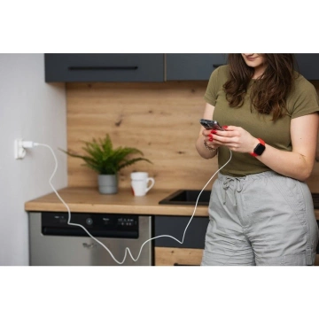Кабель USB-C 100 Вт 2 м Forcell C339 e-mark QC 4.0 PD для ноутбука