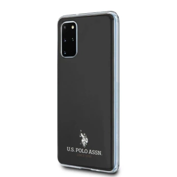 Чохол для телефону US Polo Shiny для Samsung Galaxy S20 Plus чорний / чорний