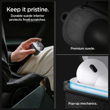 Ochranné pouzdro Spigen Urban Fit pro Apple AirPods Pro 1/2 Black