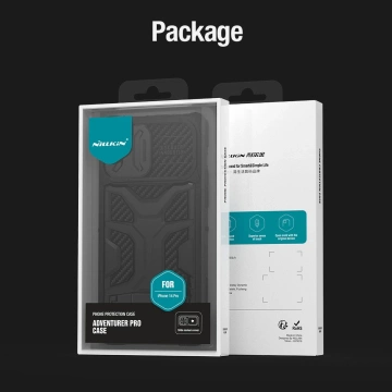 Puzdro Nillkin Adventurer Pro pre iPhone 14 Pro - čierne