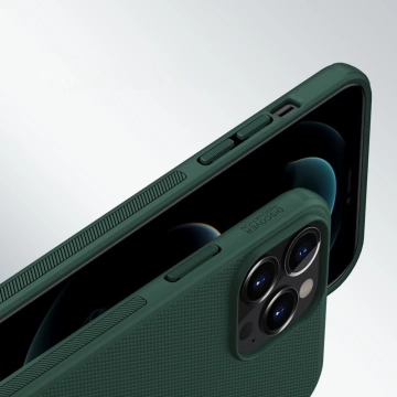 Odolný kryt Nillkin Super Frosted Shield Pro pre iPhone 13 Pro červený