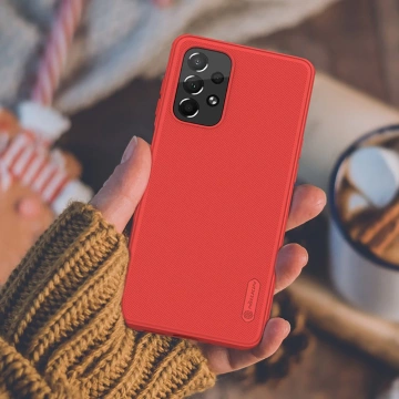 Міцний чохол Nillkin Super Frosted Shield Pro для Samsung Galaxy A73 синій