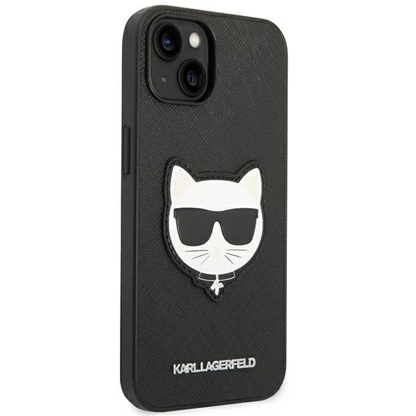Нашивка на голову Etui Karl Lagerfeld KLHCP14MSAPCHK для iPhone 14 Plus 6,7" Hardcase Saffiano Choupette