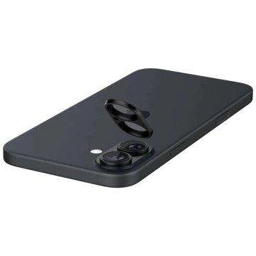 Spigen Optik Pro Glas.TR Camera Protector 2 шт. для iPhone 16 / 16 Plus Black
