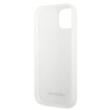 Etui ochronne Mercedes MEHCP13MESPWH do Apple iPhone 13 6,1" biały/white hardcase Silver Stars Pattern
