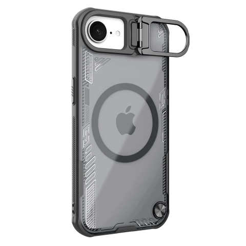 iPhone 16e Case Nillkin Iceblade MagSafe Stand Black