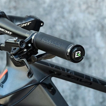 Mikrovláknové rukojeti na řídítka Rockbros 40210003001 - černé