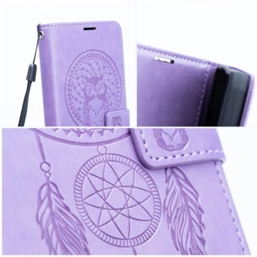 MEZZO Book holster for iPhone 15 Pro dream catcher purple