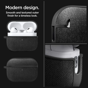 Ochranné pouzdro Spigen Urban Fit pro Apple AirPods Pro 1/2 Black
