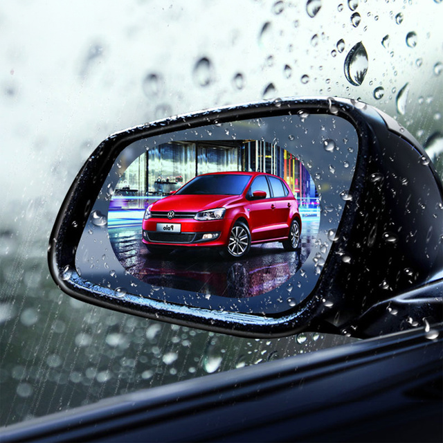 2x Nano Raincover Anti-Fog для бічних дзеркал автомобіля 135x95 мм