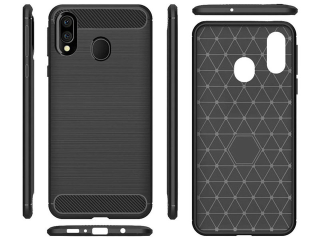 Etui Alogy Rugged Armor do Samsung Galaxy A30/A20/M10S czarne