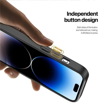 Pouzdro DUX DUCIS Rafi II Mag - pouzdro na zadní kryt se stojánkem, kompatibilní s MagSafe pro iPhone 14 Pro