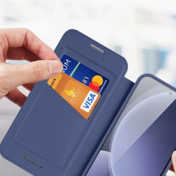 Чохол MagSafe для Samsung Galaxy S25 Dux Ducis Skin X Pro, синій