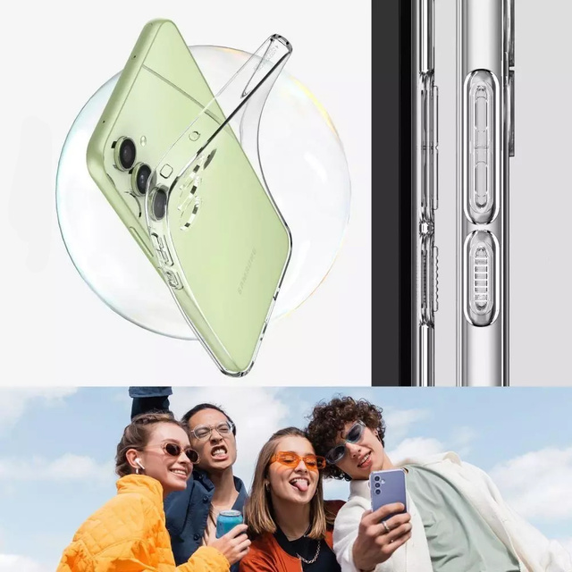 Etui na telefon Spigen Liquid Crystal do Samsung Galaxy A54 5G Crystal Clear