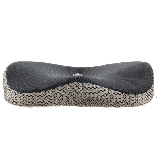 Vankúš na ortopedickú stoličku Sedák na stoličku k písaciemu stolu, počítačovú stoličku, autosedačku, kreslo vodiča, čierna