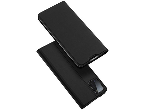Dux Ducis Skin Leather Flip Protective Case for Samsung Galaxy A41 Black