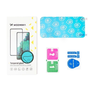 Wozinsky Full Cover Flexi Nano Glass Film Tempered Glass mit Rahmen für Samsung Galaxy A73 transparent