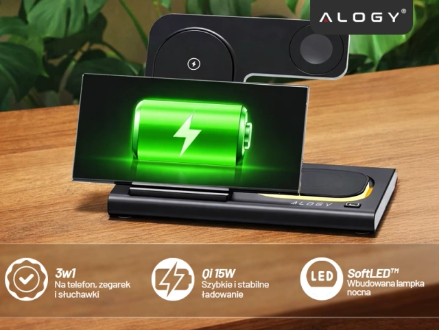 Kabelloses Ladegerät für Samsung: 3-in-1 kabellose Ladestation für Samsung Galaxy Watch 7/6/5/4/3 Pro Classic, Galaxy Buds für S24 Ultra, S23, S22, S21, S20, Note 20/10, Z Fold