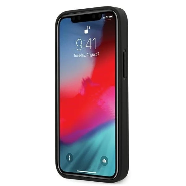 Ferrari iPhone 12 mini 5.4" case red/red hardcase On Track Perforated