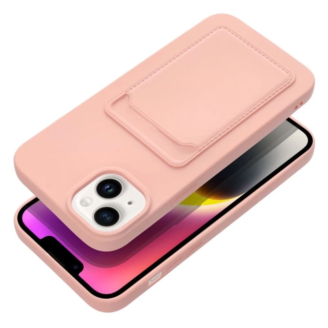 KARTENHÜLLE für IPHONE 14 PLUS rosa