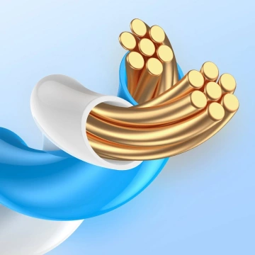 Baseus Speed ​​​​Seven síťový kabel RJ45 10Gbps 0,5m černý (WKJS010001)