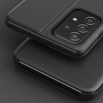 Elegantní pouzdro Eco Leather View Case s funkcí chlopně a stojánku pro Samsung Galaxy A73 blue